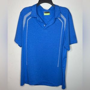 PGA Tour Pro Series Dry-Fit Golf Polo Shirt Mens xl